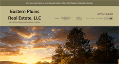 Desktop Screenshot of easternplainsrealestatellc.com